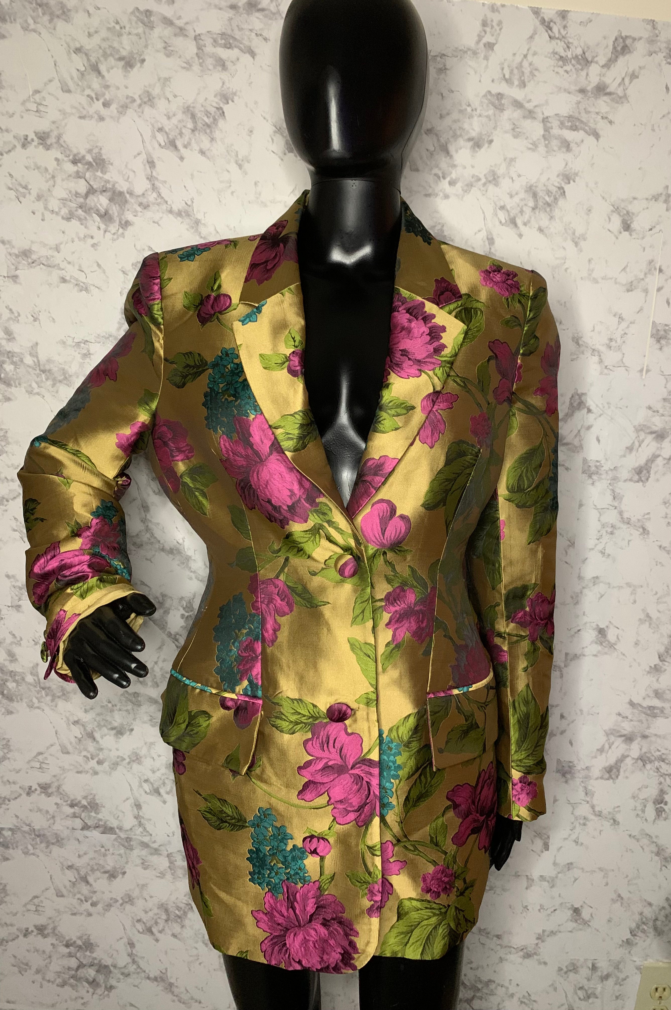 ASOS Floral Jacquard Blazer