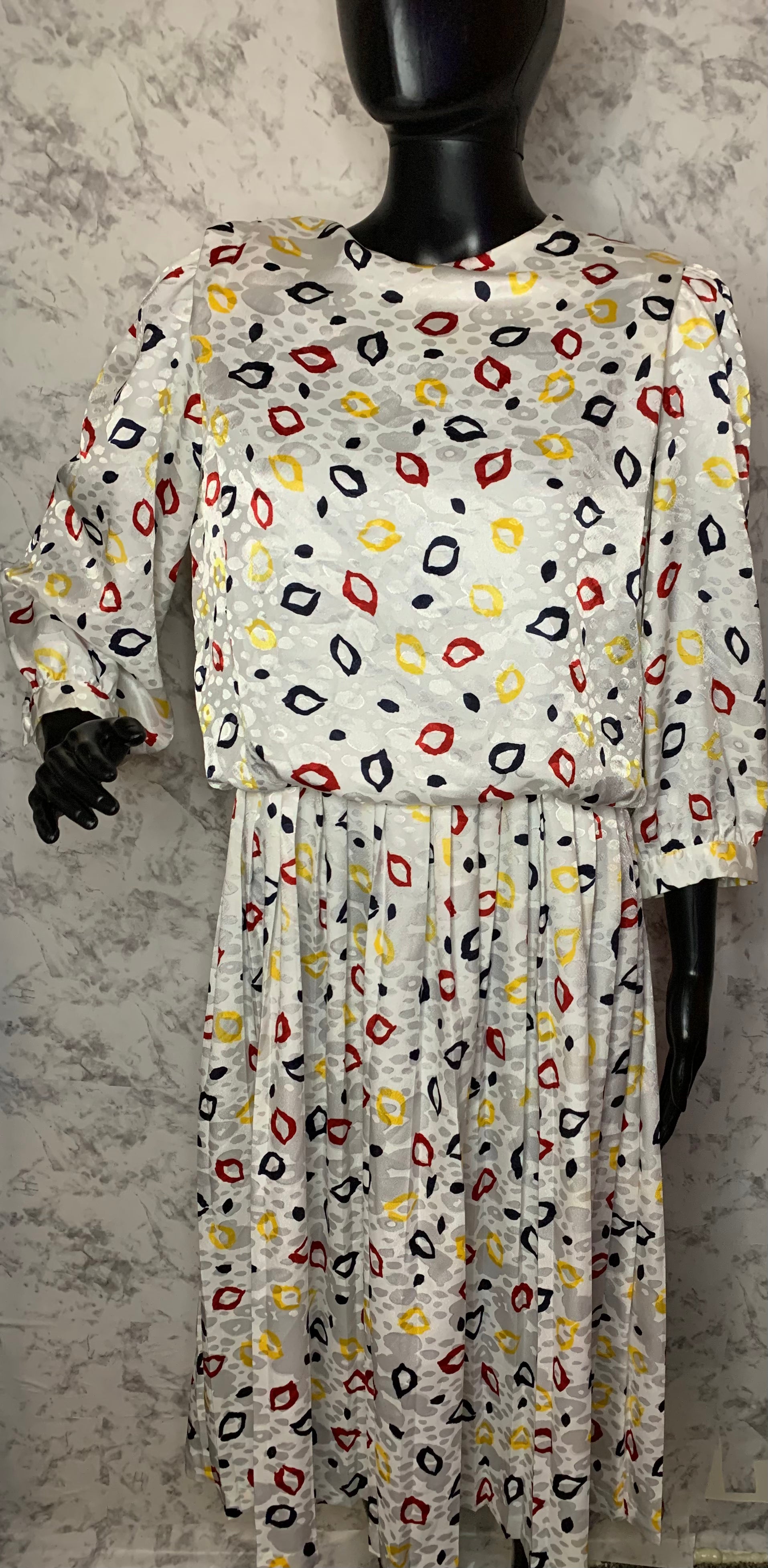 Vintage Colorful print dress