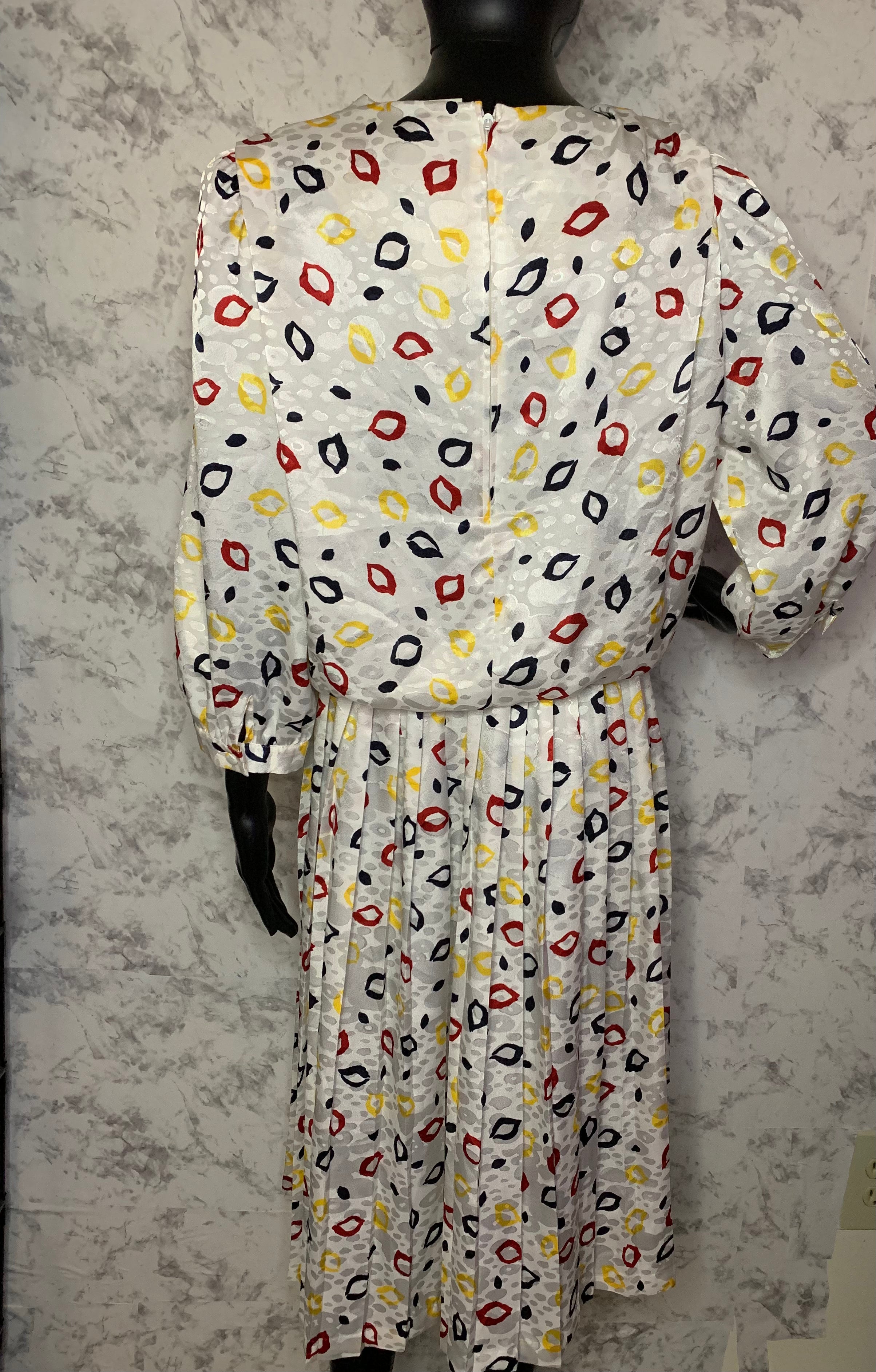 Vintage Colorful print dress