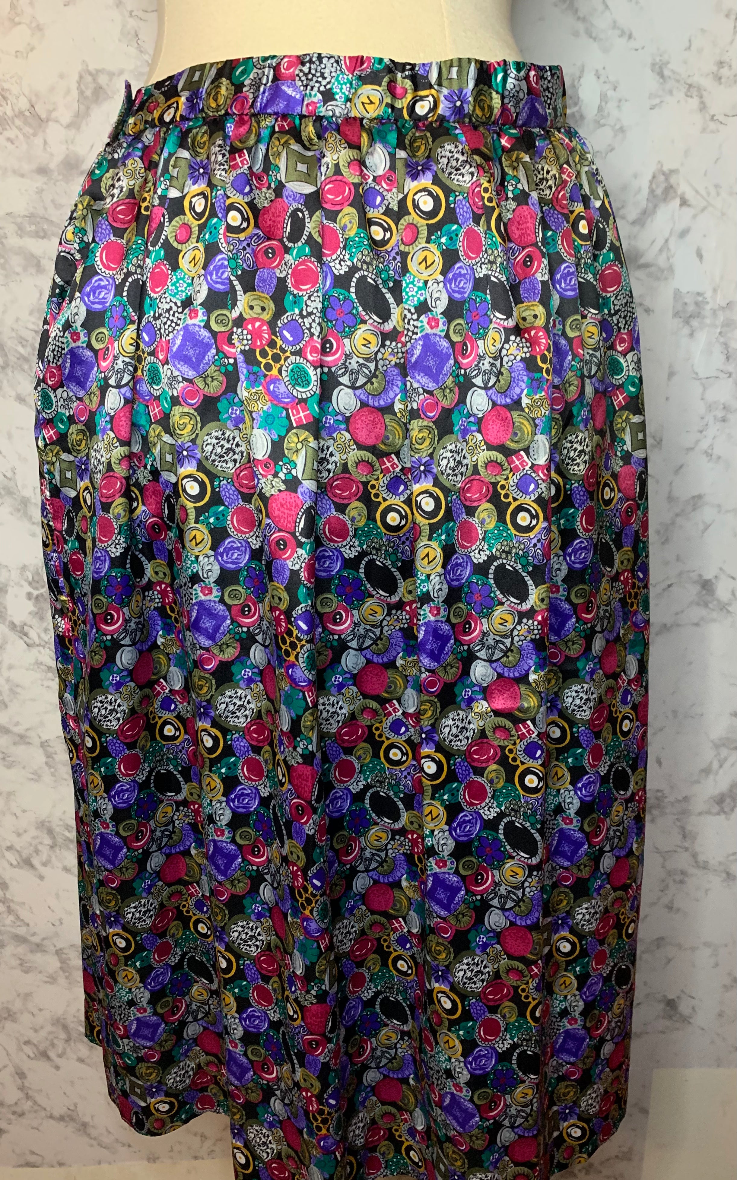 Vintage colorful skirt