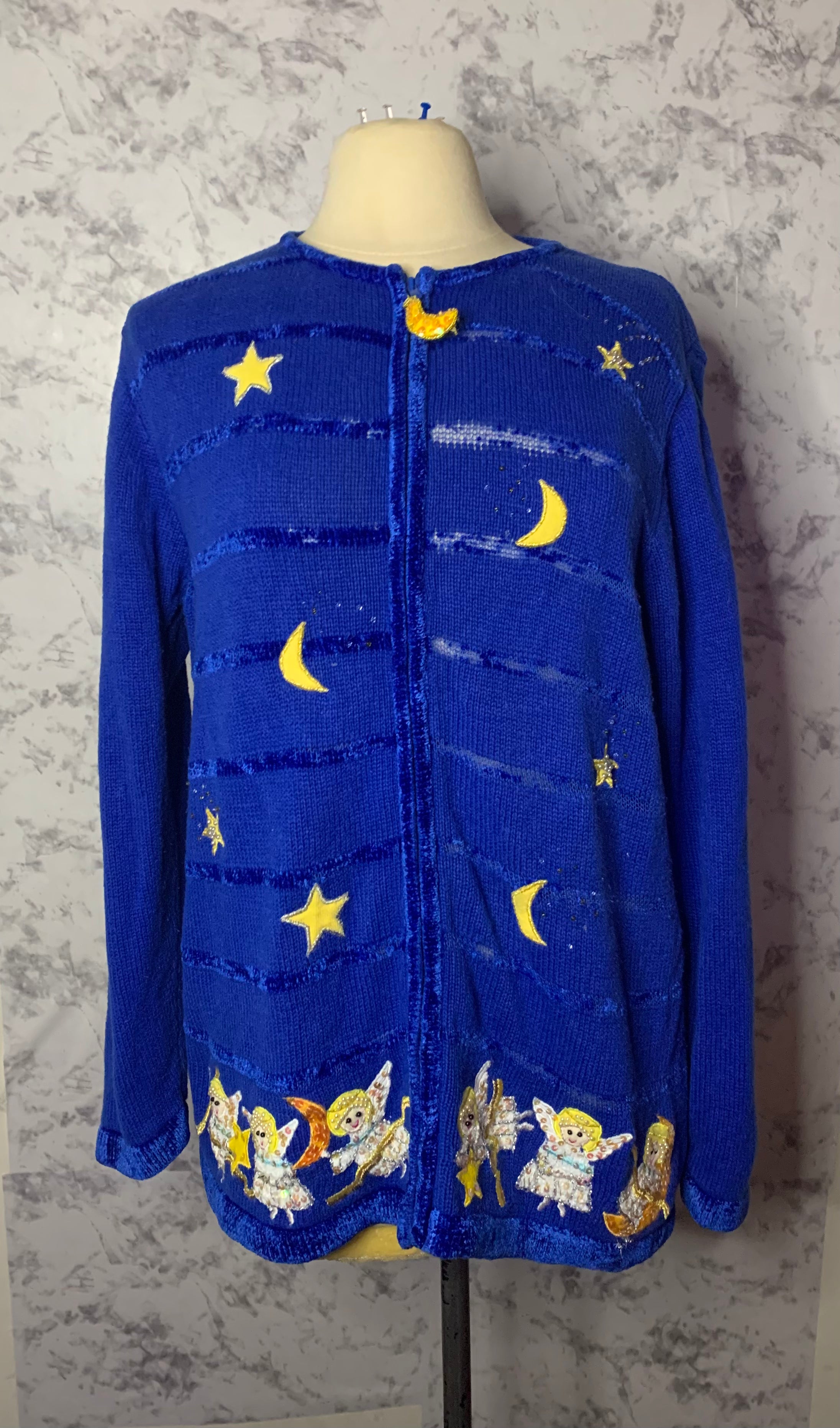 Vintage Quacker Factory sweater jacket