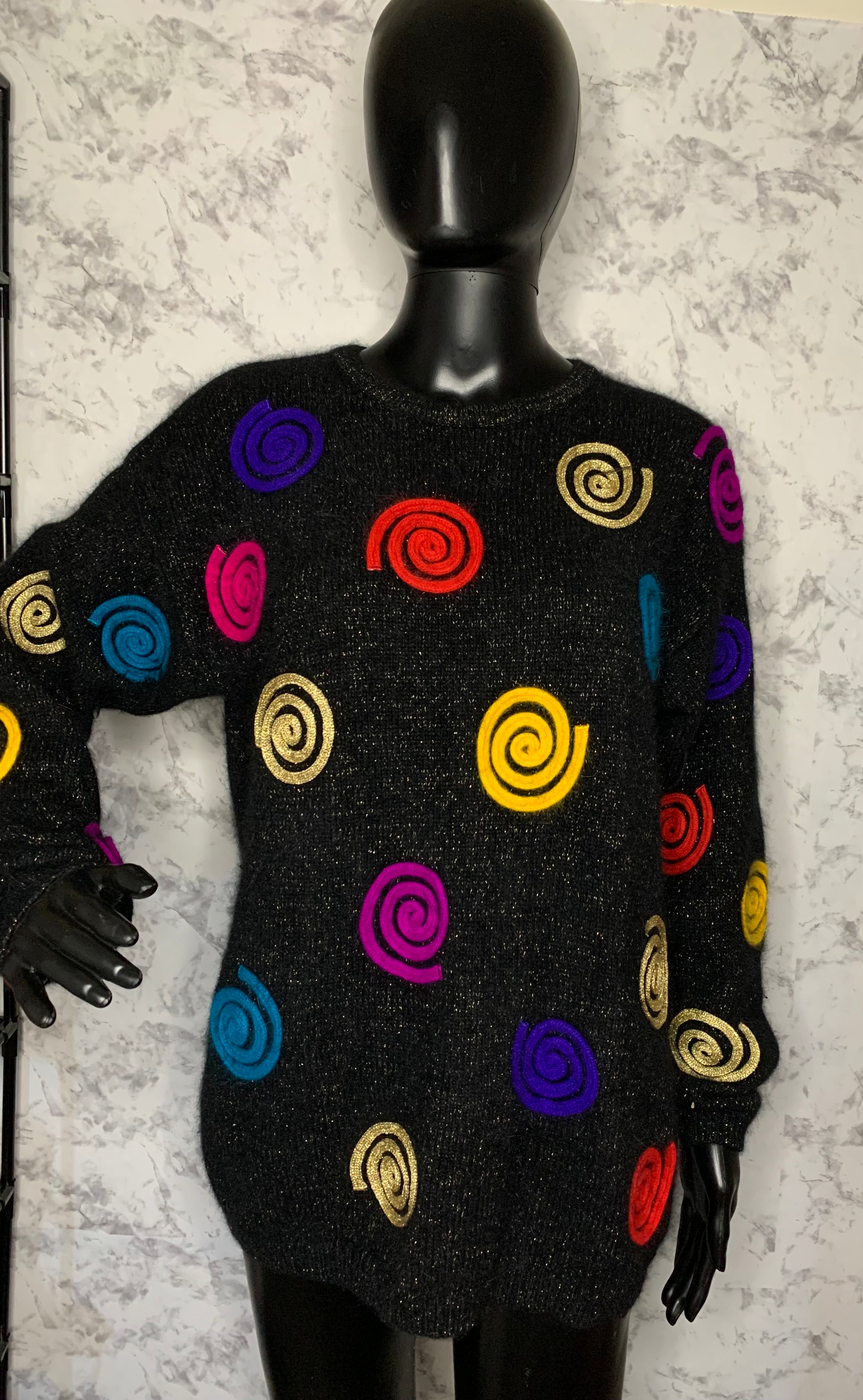Vintage Swirl Sweater
