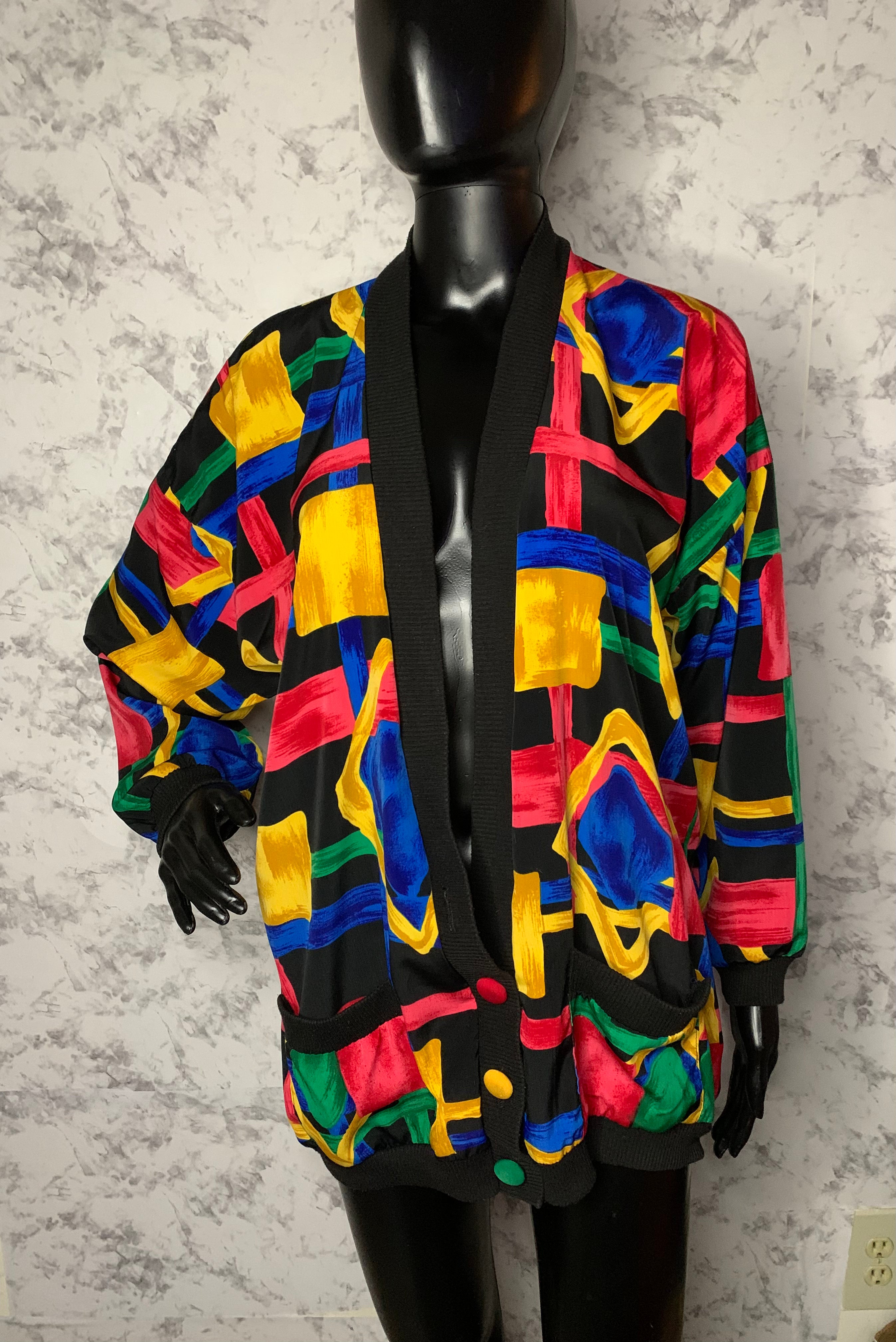 Vintage Colorful cardigan