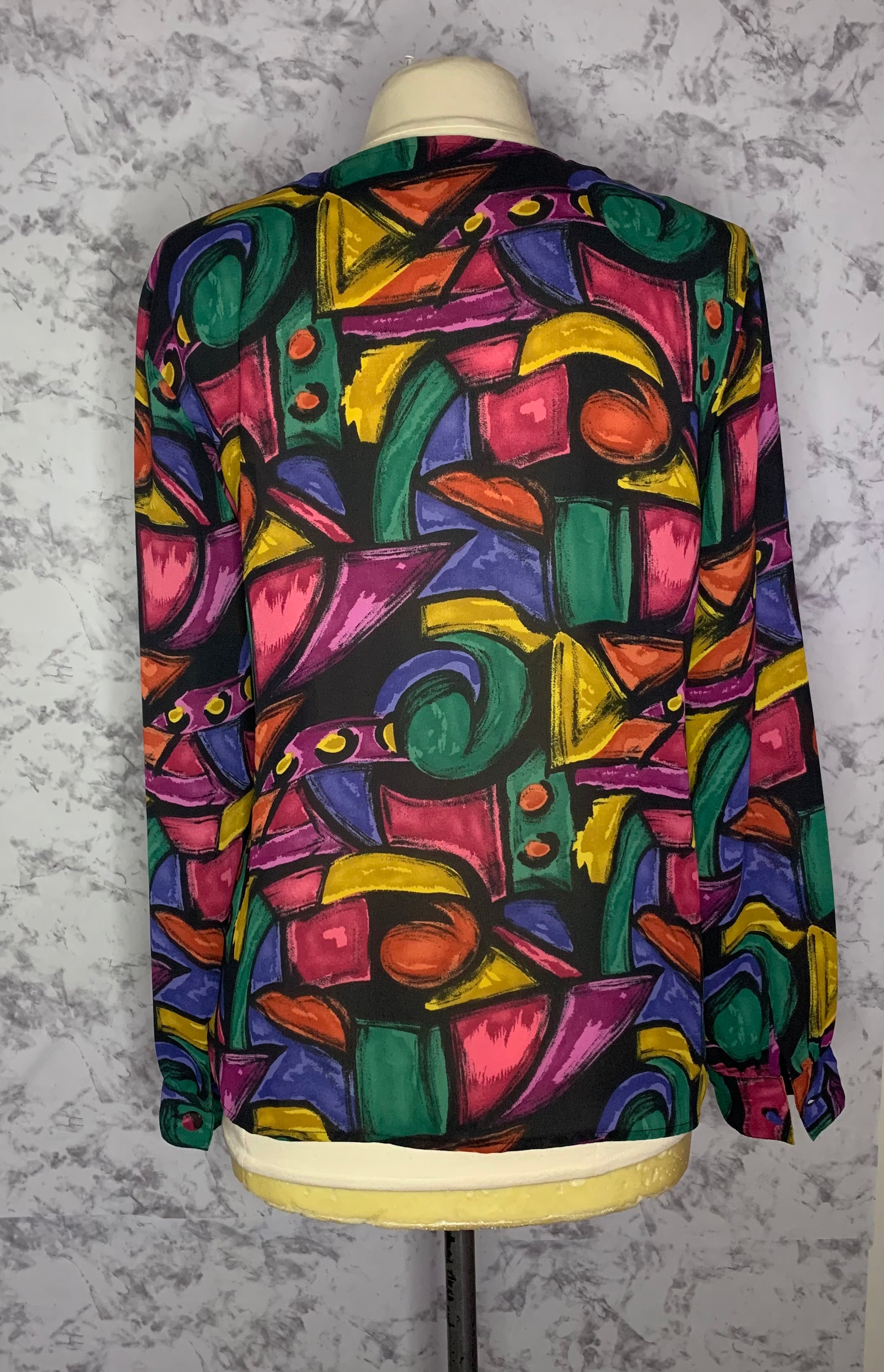 Vintage colorful blouse
