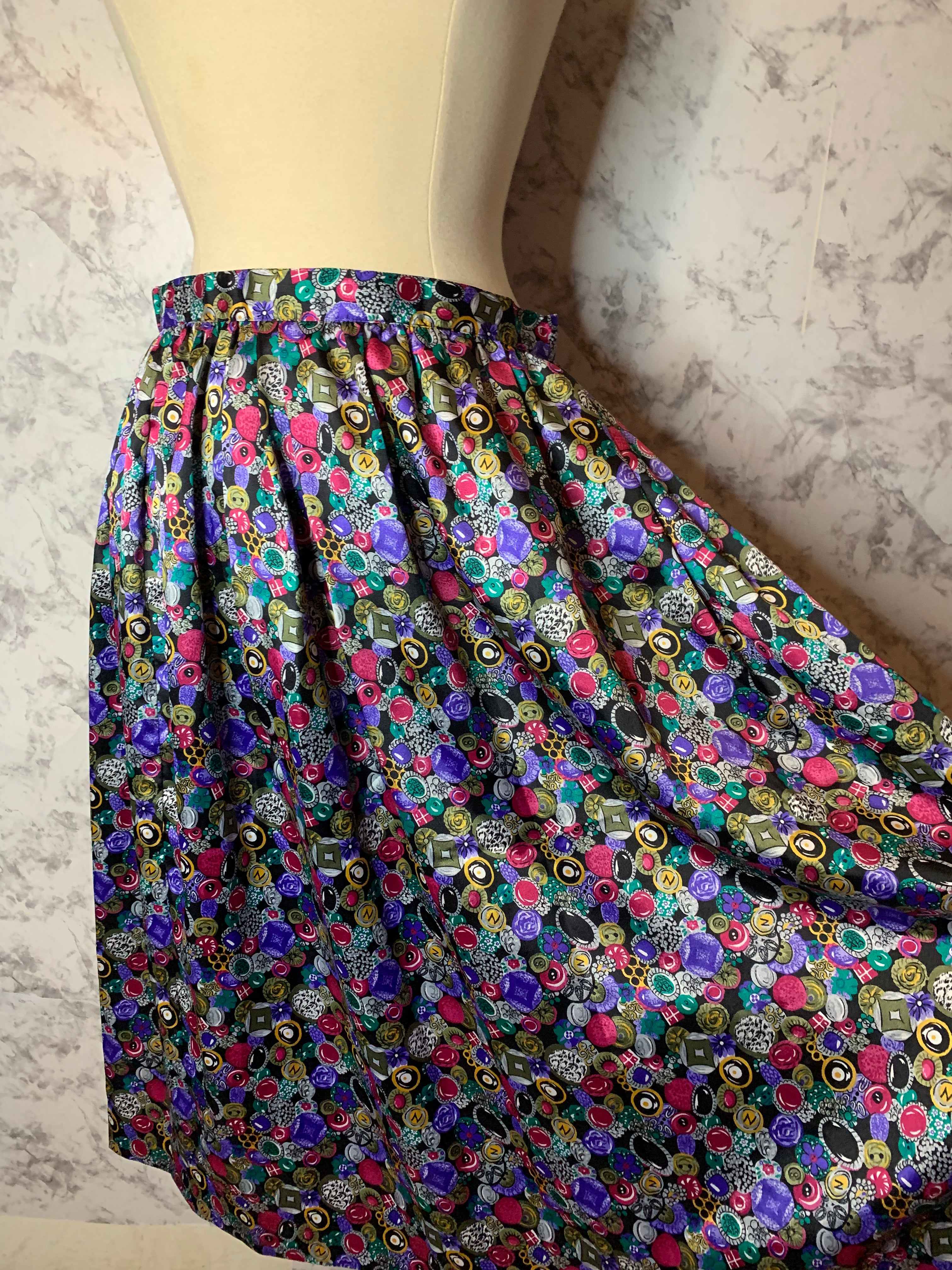 Vintage colorful skirt