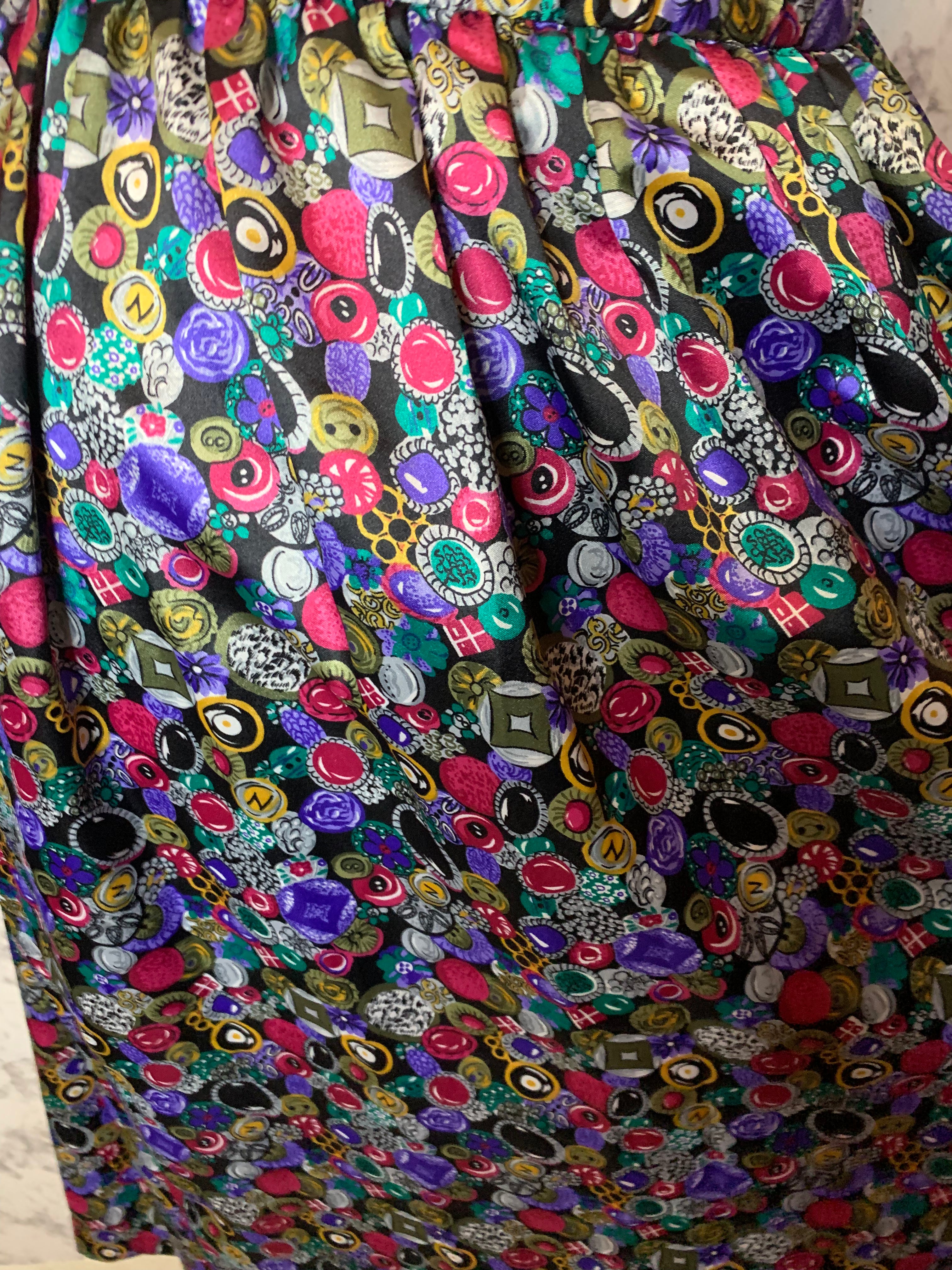 Vintage colorful skirt