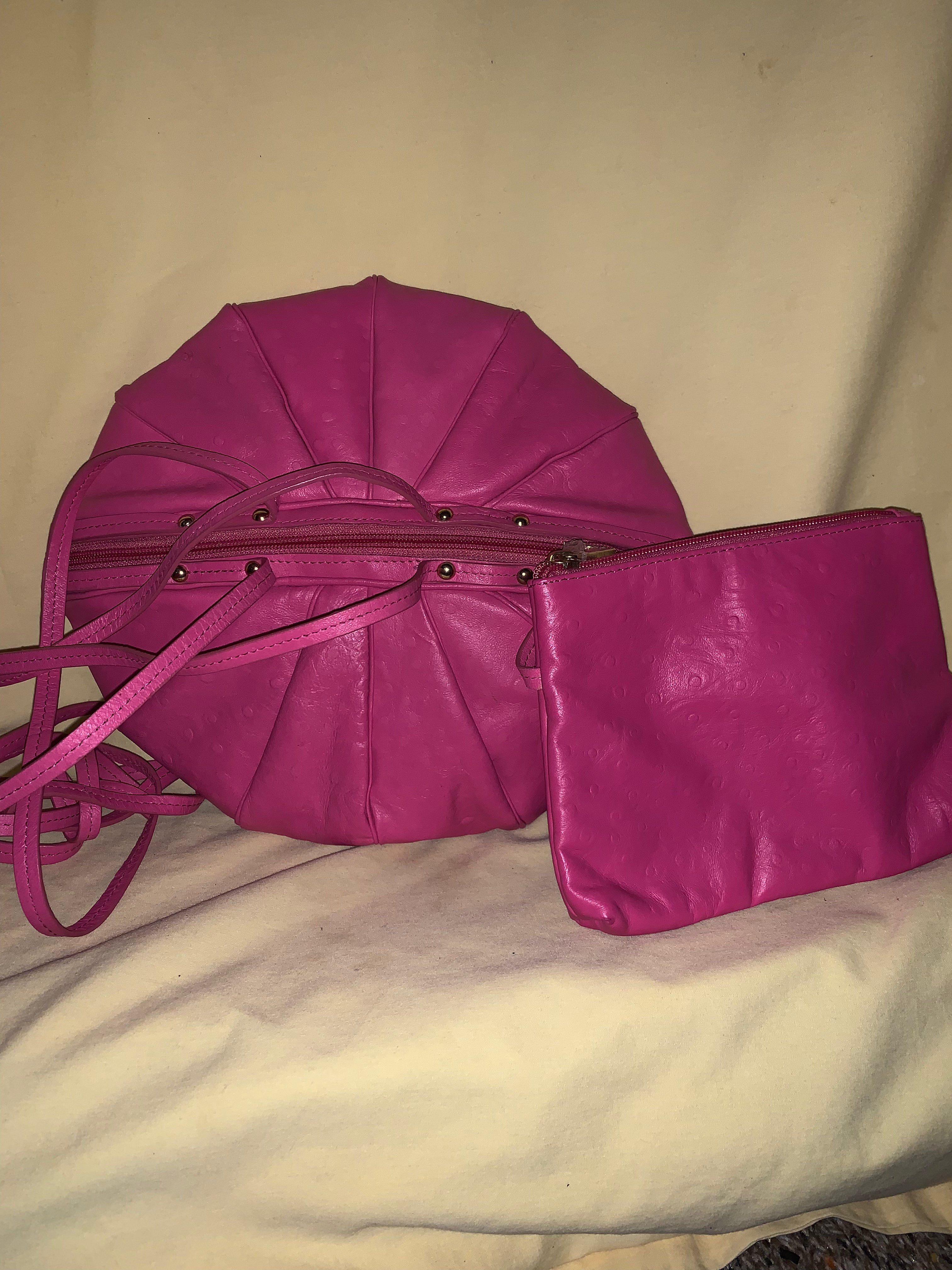 “Pink sugar” vintage Sharif ballon bag