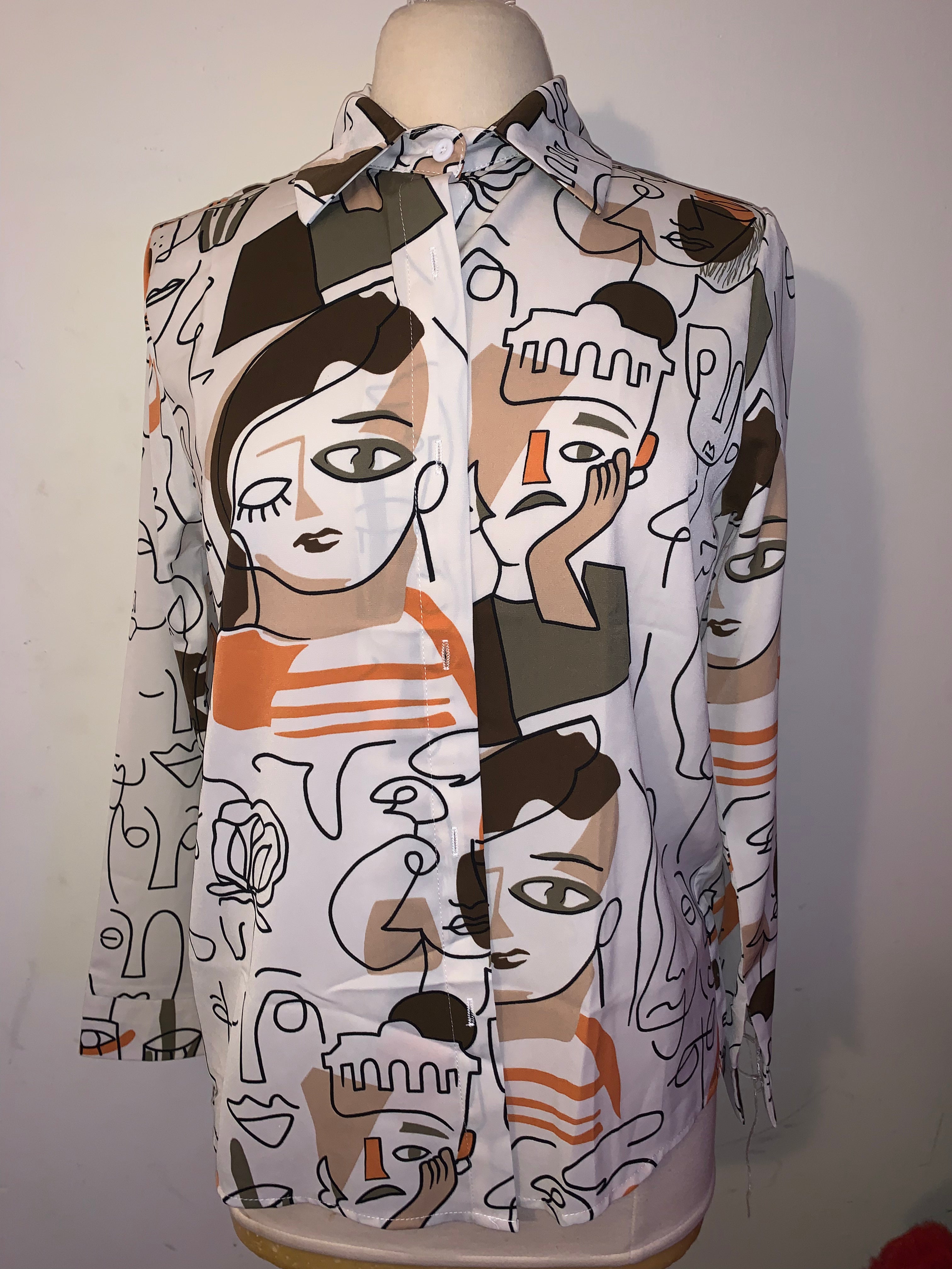 Faces blouse