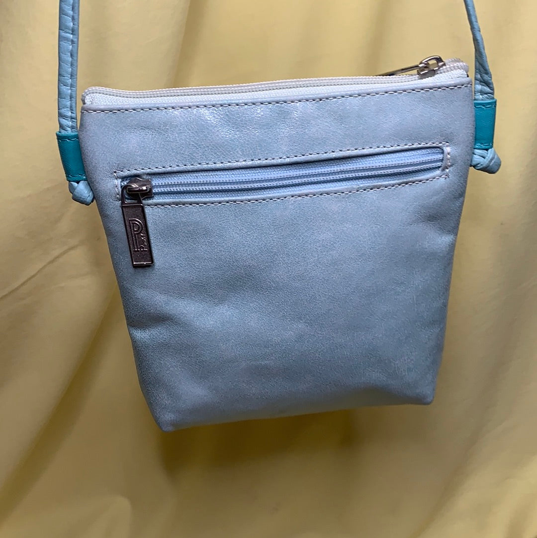 Vintage colorblock mini crossbody